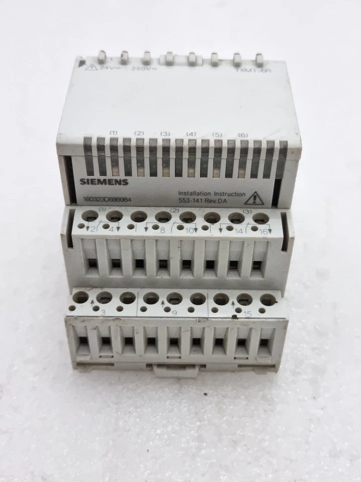 SIEMENS TXM1.6R Relay Output Module 180323D686984 TXM1.6R